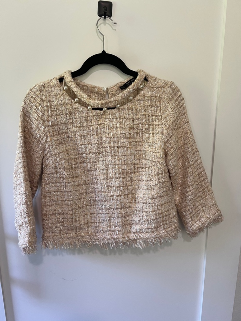Zara Basic Beige Top